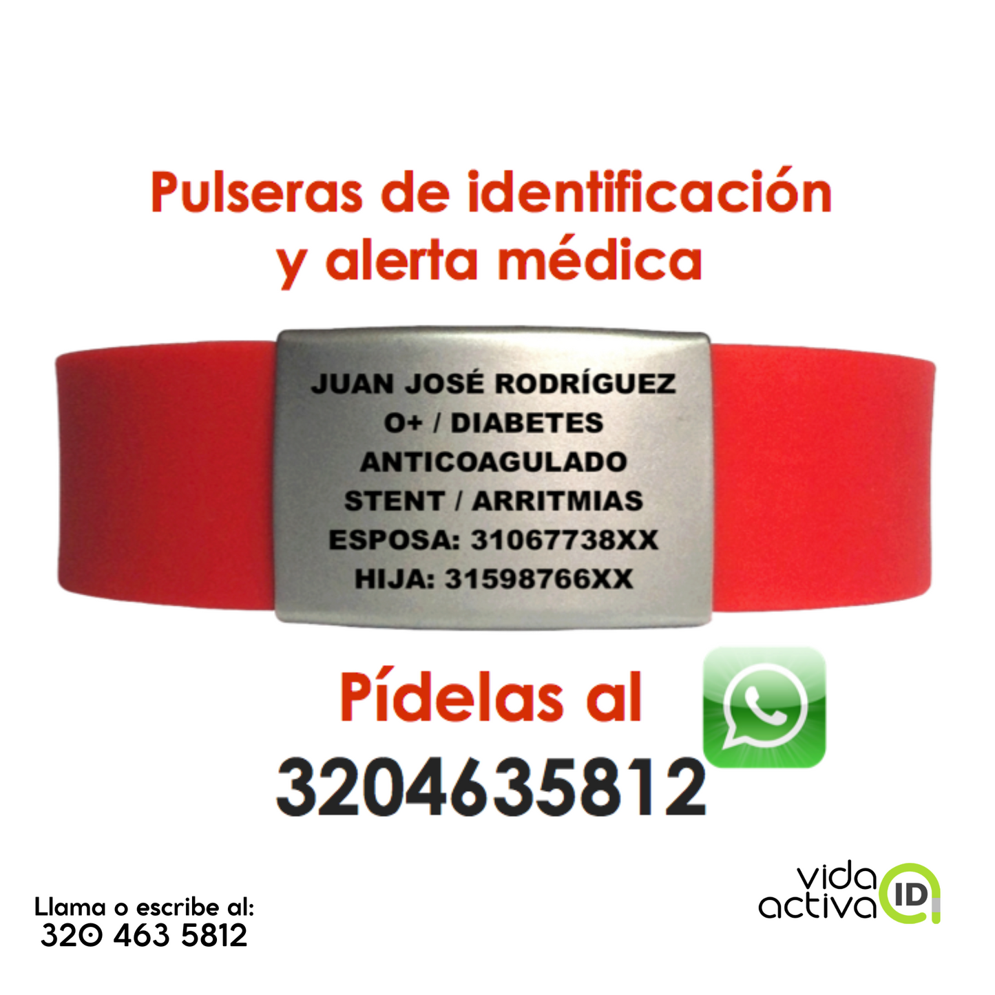 1. Pulsera ELITE DE UN COLOR